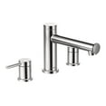 thumbnail image 1 of Align Chrome Two Handle Roman Tub Faucet, 1 of 7
