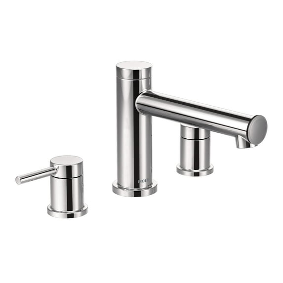 Align Chrome Two Handle Roman Tub Faucet