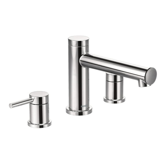 Align Chrome Two Handle Roman Tub Faucet