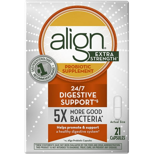 Align Extra Strength Daily Probiotic Supplement, Probiotics Supplement