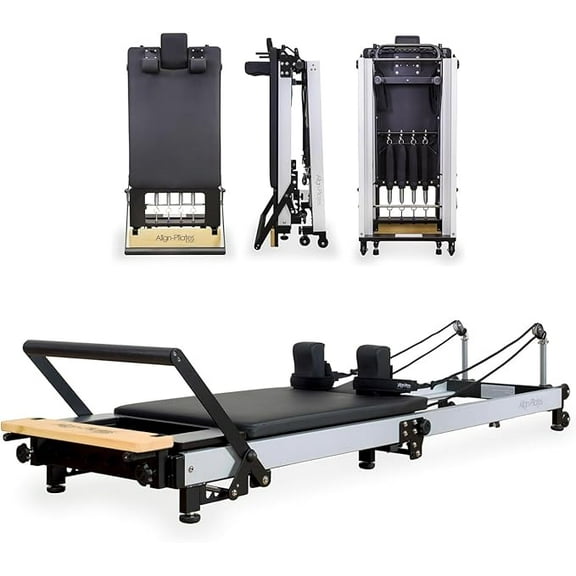 Align-Pilates F3 Folding Pilates Reformer | Home Fitness Equipment