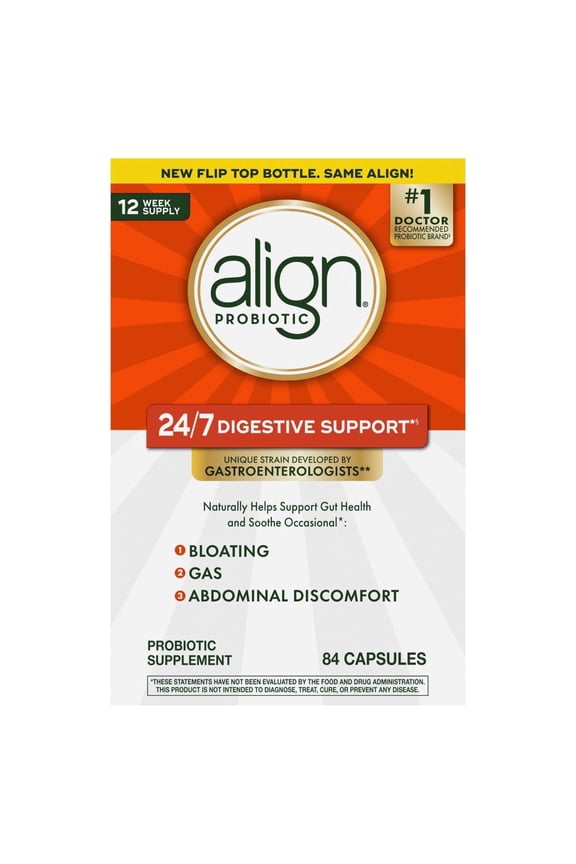 Probiotic Supplement Capsules - 84 Count