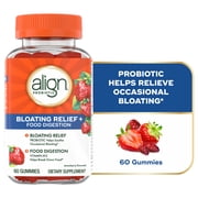 Align Probiotic Gummies Bloating Relief + Digestion, Daily Probiotic Supplement, 60 Gummies