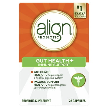 Align Probiotic Gut Health and Immunity Capsules, Men and Women's Daily Probiotic Supplement, 28 Ct