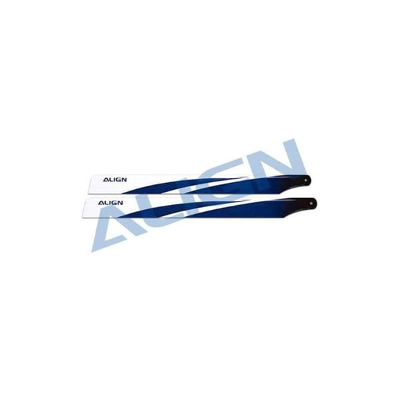 Align T-Rex 380mm Carbon Fiber Blade Set - Blue