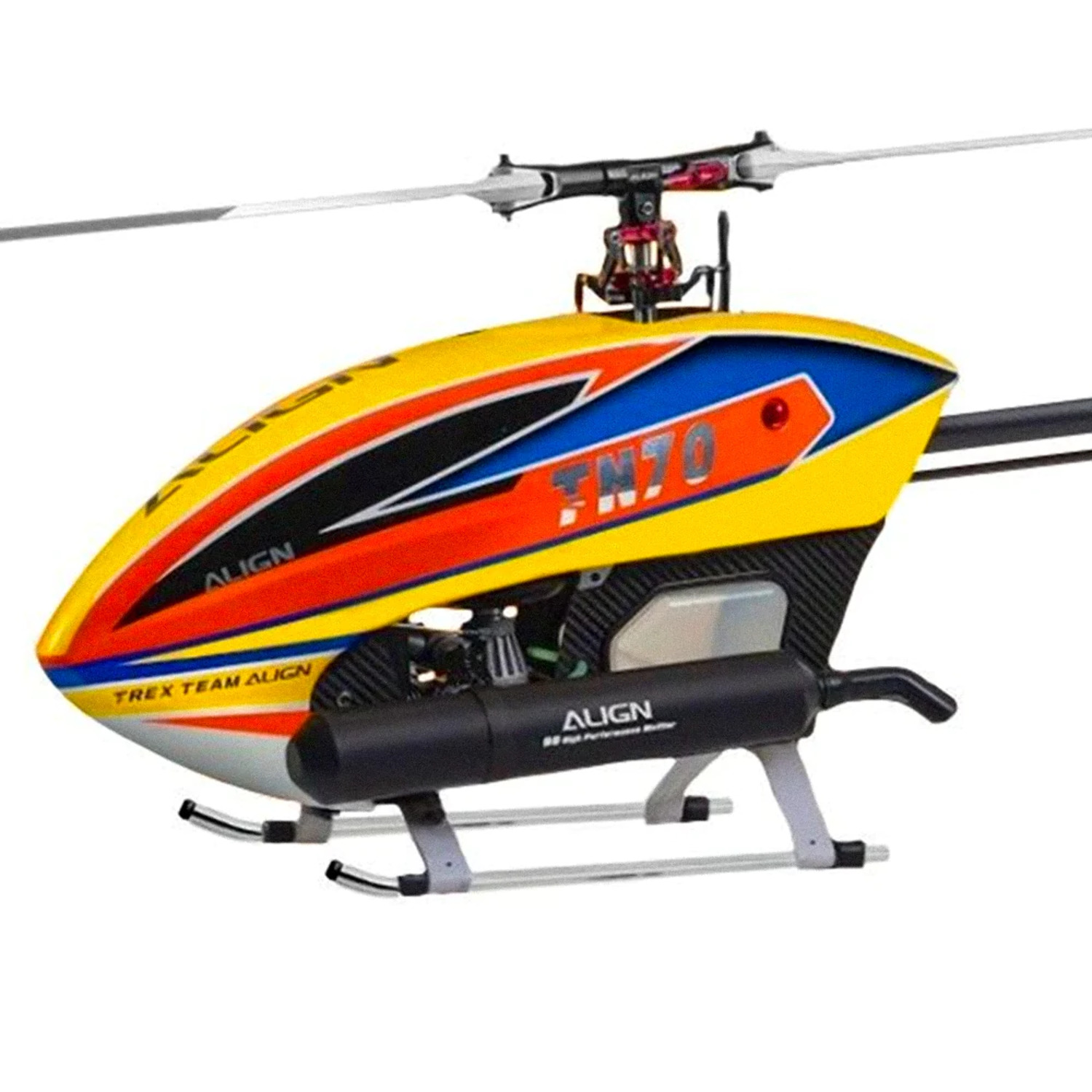 Align TN70 Nitro Helicopter Super Combo (W/o Engine and FBL Unit