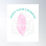Align Your Chakras Poster Wall Art, Poster Only - Walmart.com