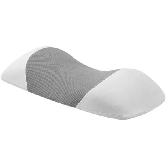 Ergonomic Memory Foam Sciatica Pillow, Lumbar Waist Support Cushion for Sleeping, Relieve Lower Back Pain for All Sleep Positions