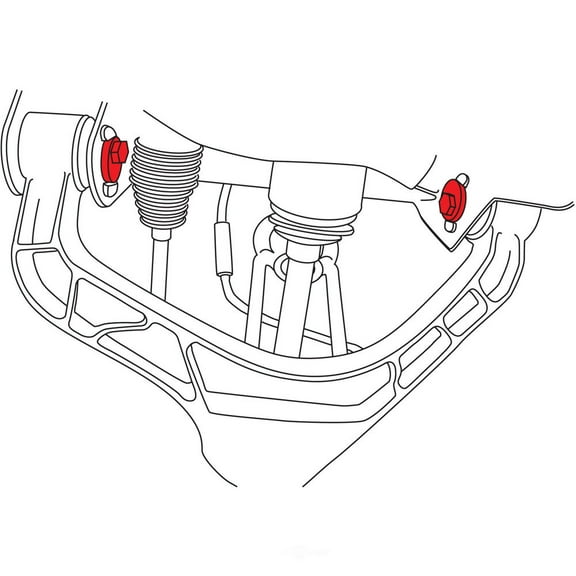 Alignment Cam Bolt Kit Fits select: 2002-2005,2007-2012 JEEP LIBERTY