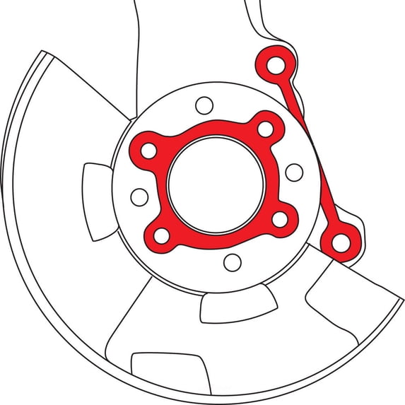 Alignment Camber Shim Fits select: 2009-2014 HYUNDAI GENESIS, 2015 KIA K900