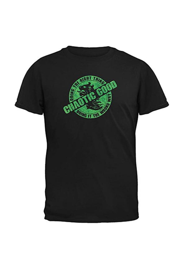 Alignment Chaotic Good Mens T Shirt Black SM