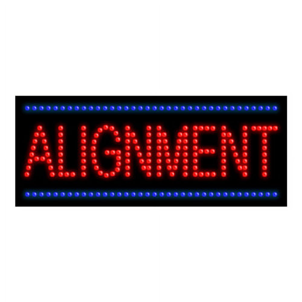 Alignment-LED Dots Sign Made in USA - Walmart.com