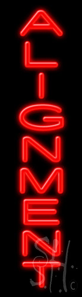 Alignment LED Neon Sign 29