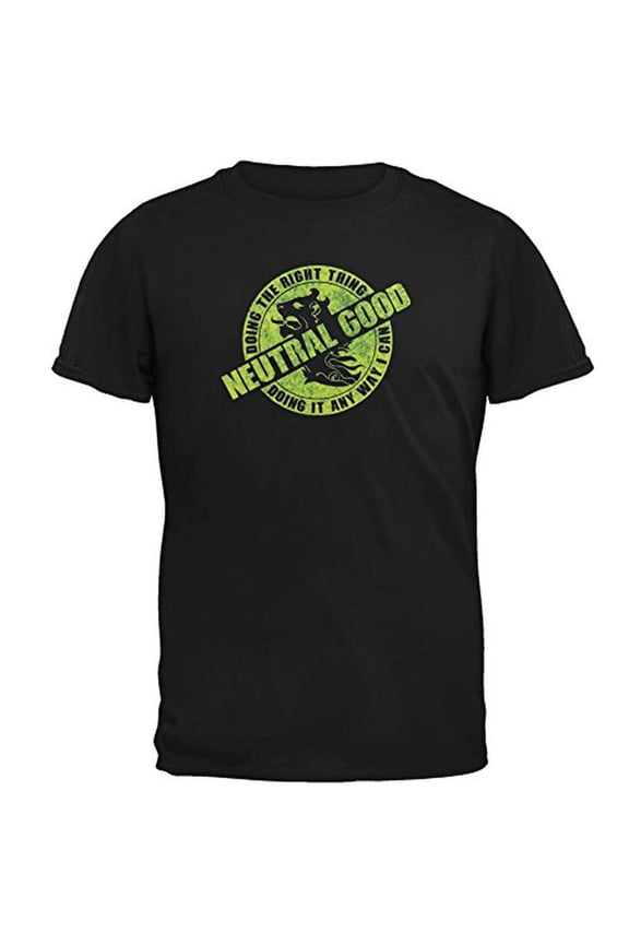 Alignment Neutral Good Mens T Shirt Black X-LG