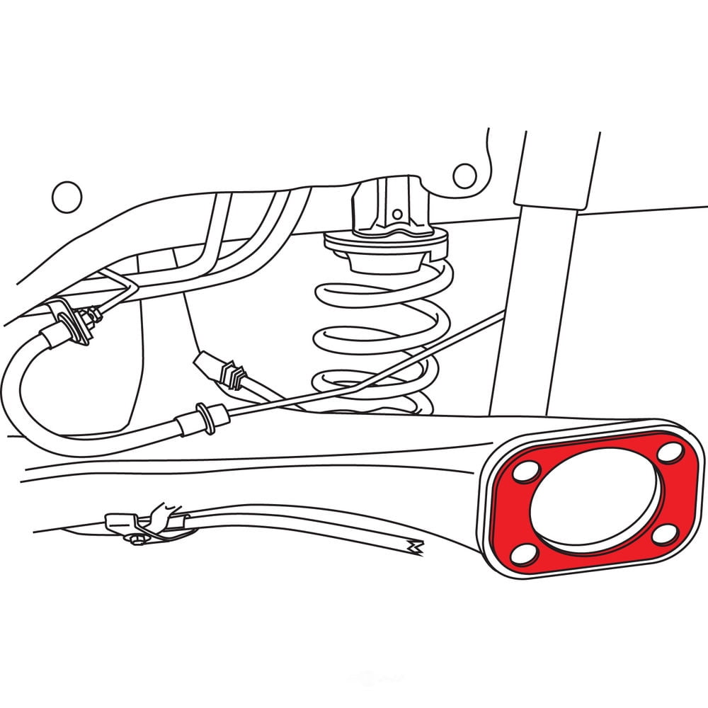 Alignment Toe Shim Fits select: 2015-2019 HONDA FIT