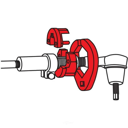 Alignment Toe Wrench Fits select: 2001-2003 CHRYSLER INTREPID, 1999-2004 CHRYSLER 300M