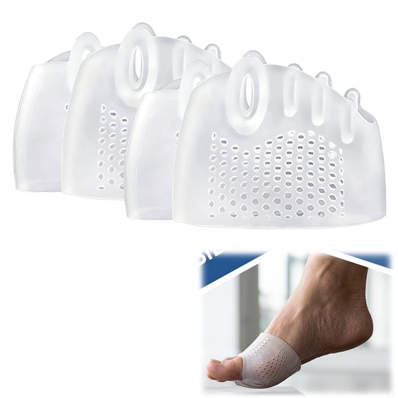 Alignura 3-in-1 Pro Toe Straightener – Silicone Hammer Toe & Toe Separator Sleeves (Multi-Toe Alignment and Cushion)