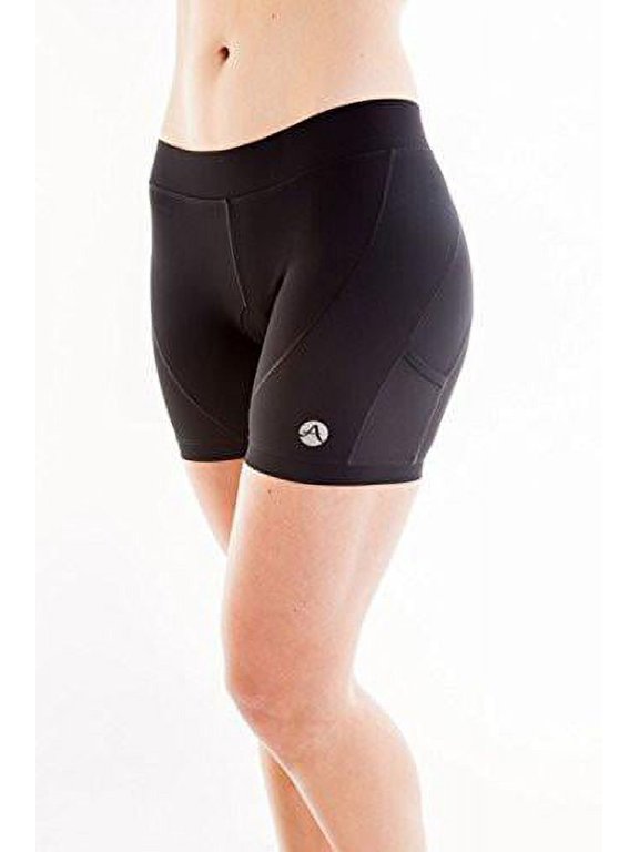 Alii Lifestyle Bella Triathlon Short - 5 Inches - Black / Large