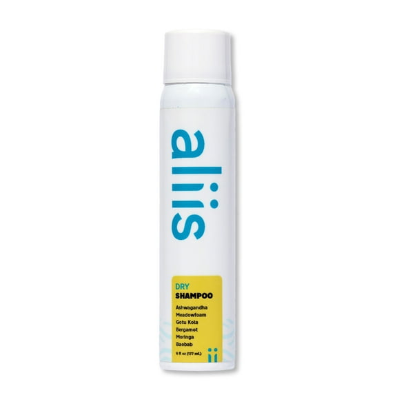 ALIIS Dry Shampoo, Talc-Free Powder for Oil Absorption, Root Refresh & Volume, Color-Safe Plant-Based Formula, Sulfate-Free for All Hair Types, 6 oz.