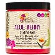 Alikay Naturals Aloe Berry Styling Gel, 8 Oz, Pack of 2