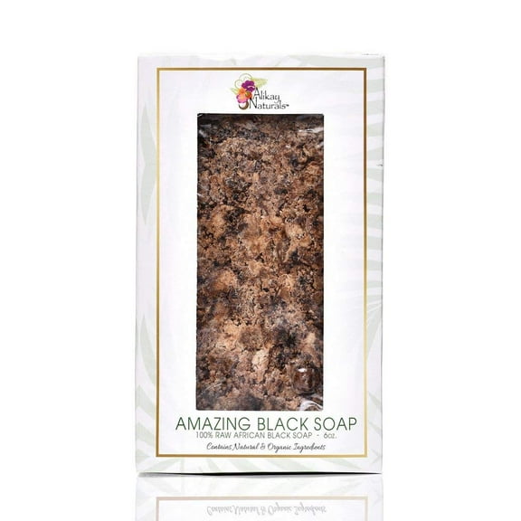Alikay Naturals Amazing Black Soap, 6 oz