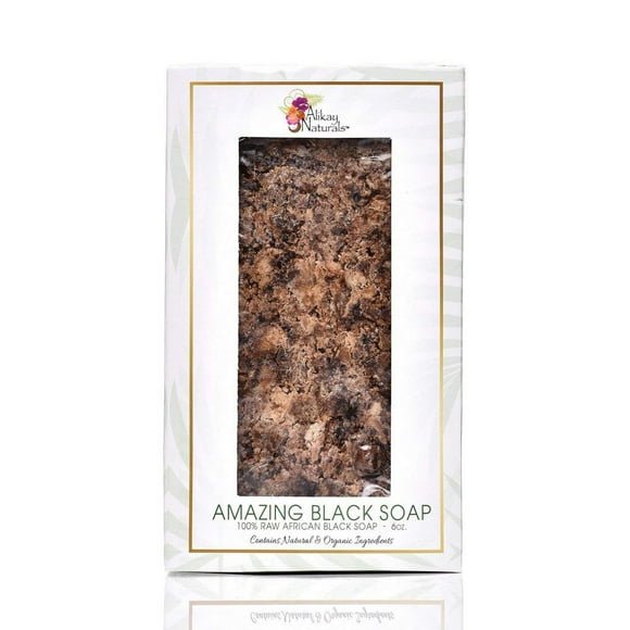 Alikay Naturals Amazing Black Soap, 6 oz