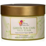 Alikay Naturals Green Tea Chai Face Scrub, 8 Oz.