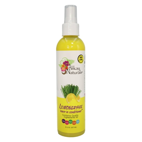 Alikay Naturals Lemongrass Leave-In Conditioner, 8 Oz