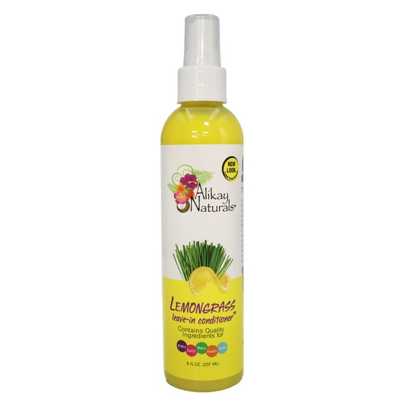 Alikay Naturals Lemongrass Leave-In Conditioner, 8 Oz