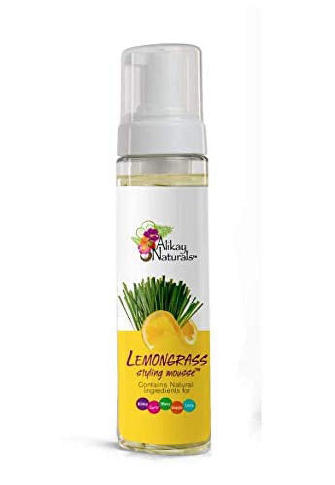 Alikay Naturals Lemongrass Styling Mousse, 8 oz, 2 Pack