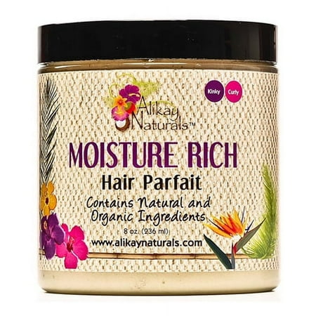 Alikay Naturals Moisture Rich Parfait, 8oz, All Hair Type