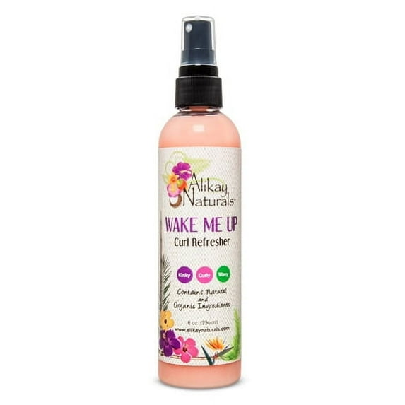 Alikay Naturals Wake Me Up Daily Curl Refresher, 8 Oz, 6 Pack