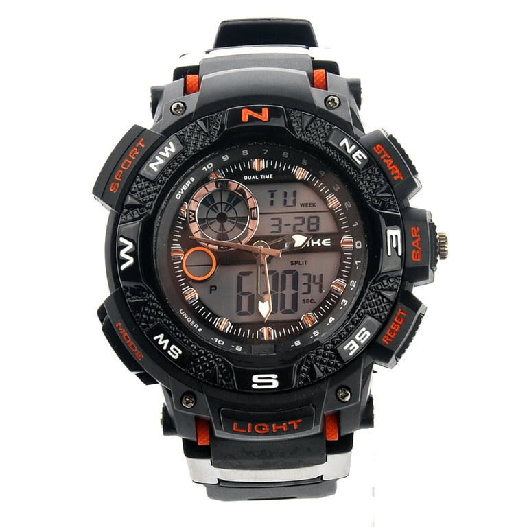 Perclution arrow silicon analog men's watch clearance