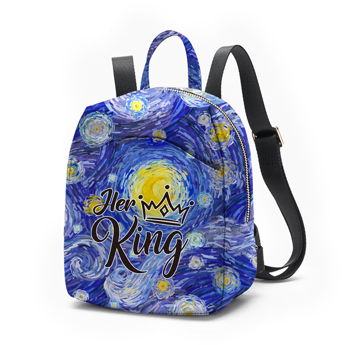 Van Gogh Women\'s Small Backpack Van Gogh Backpack – shop.exhibitionhub main image 4