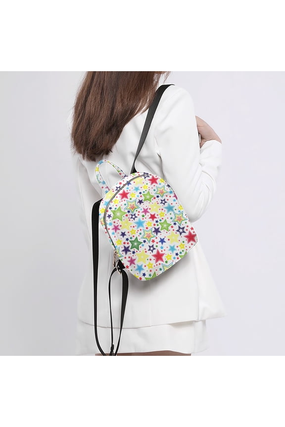 Y2k Mini Backpack For Women Small Backpack Purse For Ladies Cute Travel Shoulder Bag With Charm