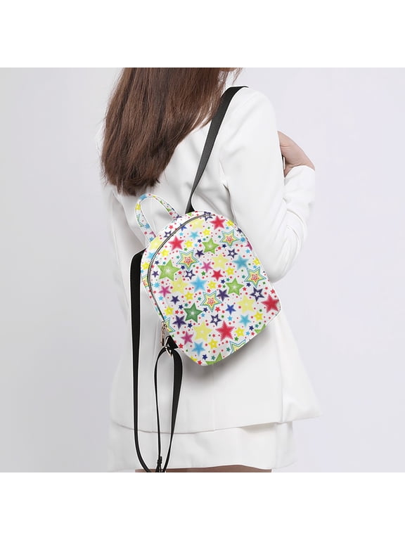 Y2k Mini Backpack For Women Small Backpack Purse For Ladies Cute Travel Shoulder Bag With Charm