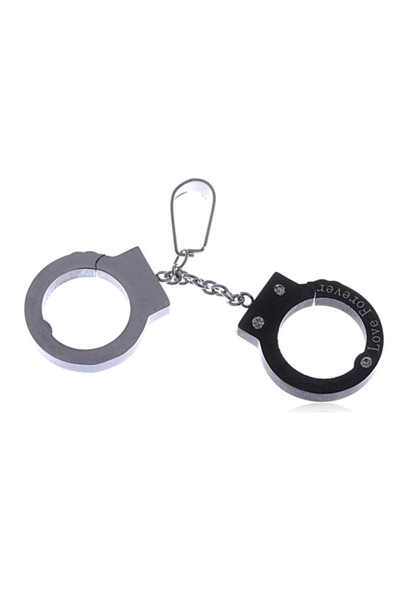 Adorable Stainless Steel Love Handcuff Necklace Pendant