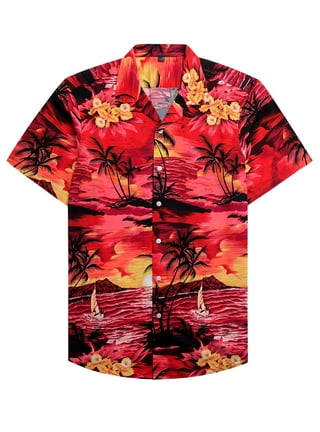 Ncaa Louisville Cardinals Red Black Trendy Hawaiian Shirt V2 Aloha