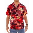 thumbnail image 1 of sogami Beach Shirt Short Sleeve Hawaiian Shirts for Men Casual Button Down Shirt, 1 of 7