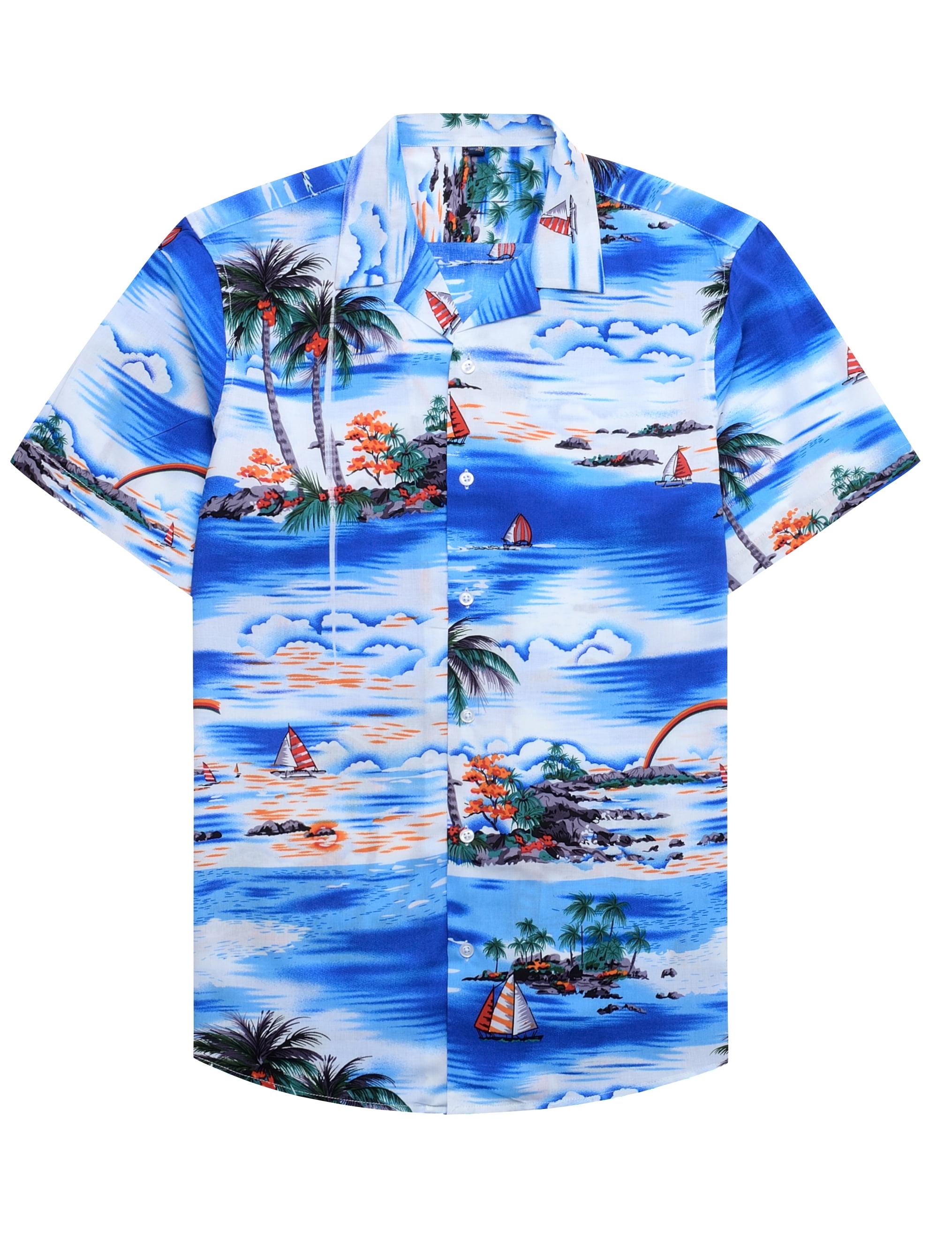 Short Sleeves Aloha Resort Kailua Men Shirt