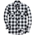 thumbnail image 1 of Alimens & Gentle Long Sleeve Flannel Shirts For Men Big And Tall Plaid Shirts, 1 of 1