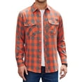 thumbnail image 1 of sogami Long Sleeve Plaid Buffalo Shirts for Men Casual Button Up Shirt, 1 of 8