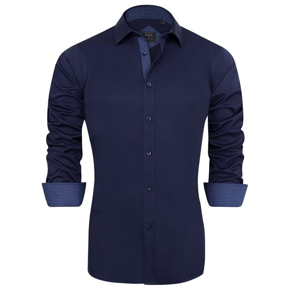 sogami Long Sleeve Stretch Dress Shirts for Men Casual Button Down Shirt