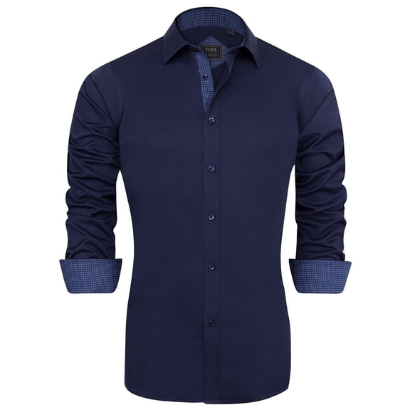 sogami Long Sleeve Stretch Dress Shirts for Men Casual Button Down Shirt