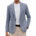 thumbnail image 1 of sogami Men's Casual Blazer One Button Business Suit Jacket For Men Regular Fit Sport Coats, 1 of 9
