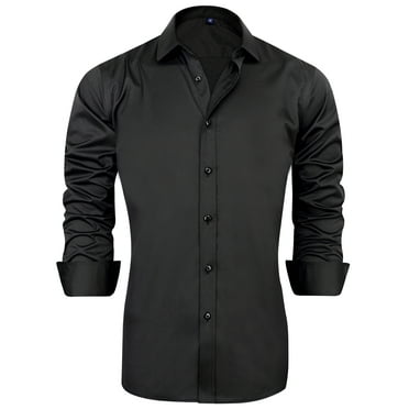 George Men's Short Sleeve Dress Shirt - Walmart.com