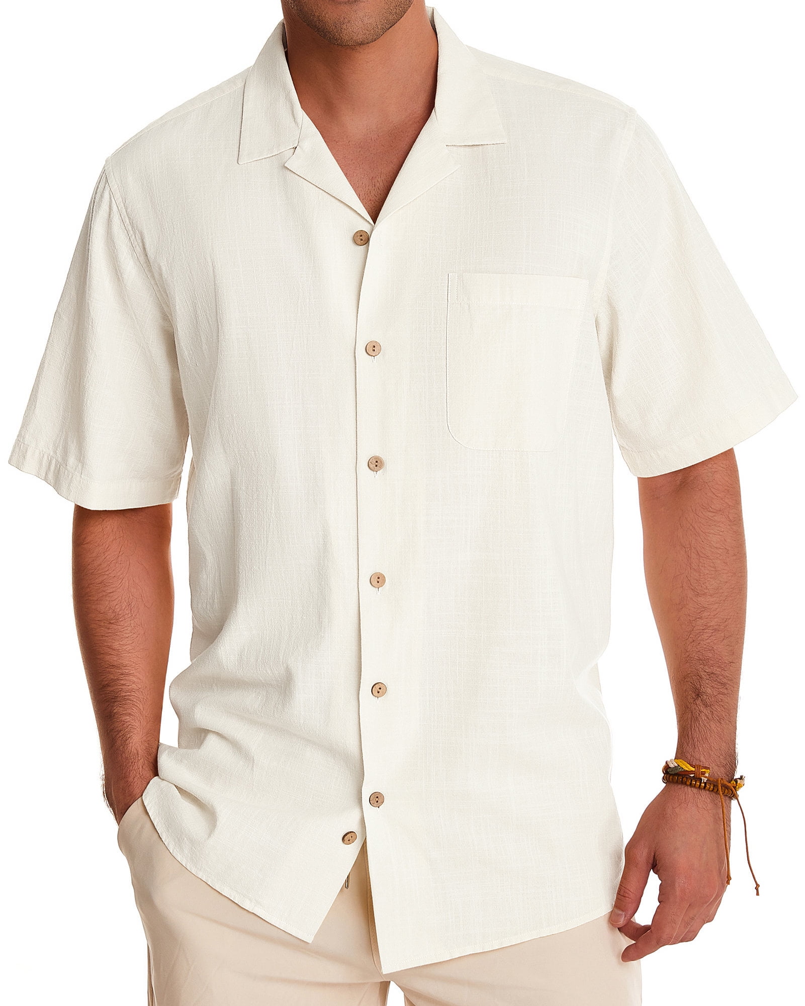 XMMSWDLA Mens Linen Shirts Short Sleeve Button UP Casual Lightweight Shirt  Stylish Beach Tops Black Gym Shirts Men 