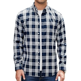 シャツ Garments Finial Over Check Shirt (2color) Amazon.com: ZMIN Spring Autumn Casual Shirts for Men