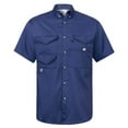 thumbnail image 1 of sogami Men's Short Sleeve Fishing Shirts with Pockets Wicking Fabric Outdoor Shirt, 1 of 7
