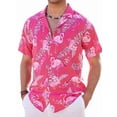 thumbnail image 1 of sogami Men's Short Sleeve Hawaiian Aloha Shirt Summer Vacation Shirts Big & Tall, 1 of 7